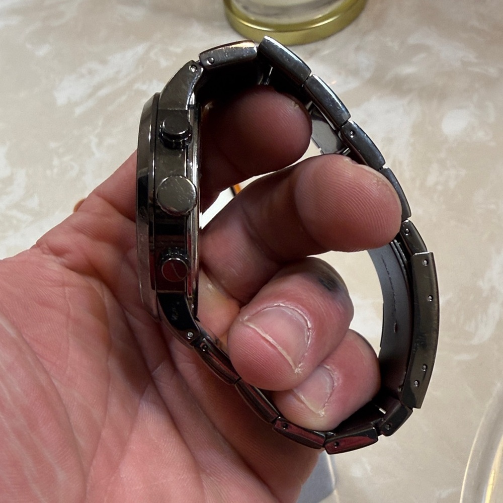 Fossil Dark Gray Chronograph Watch - Picture 3 of 11